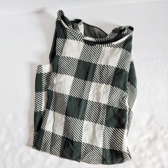 RAG & BONE Harper Green Plaid Silk Tank S - Picture 8 of 8